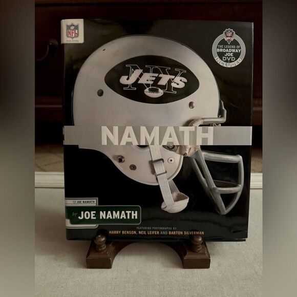 Namath (With DVD) hardcover book by Joe Namath NWOT - Picture 1 of 9